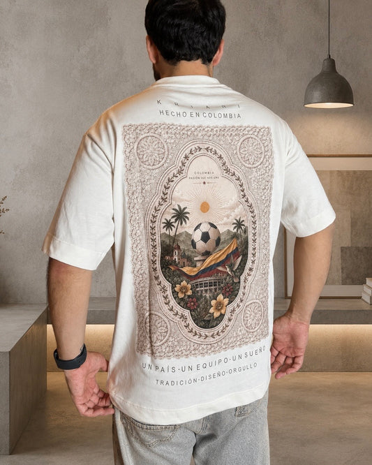 Camiseta oversize colombia